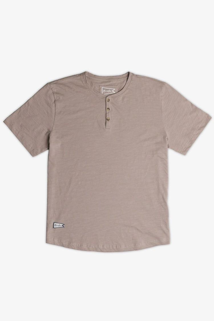 Short Sleeve Henley Atmosphere