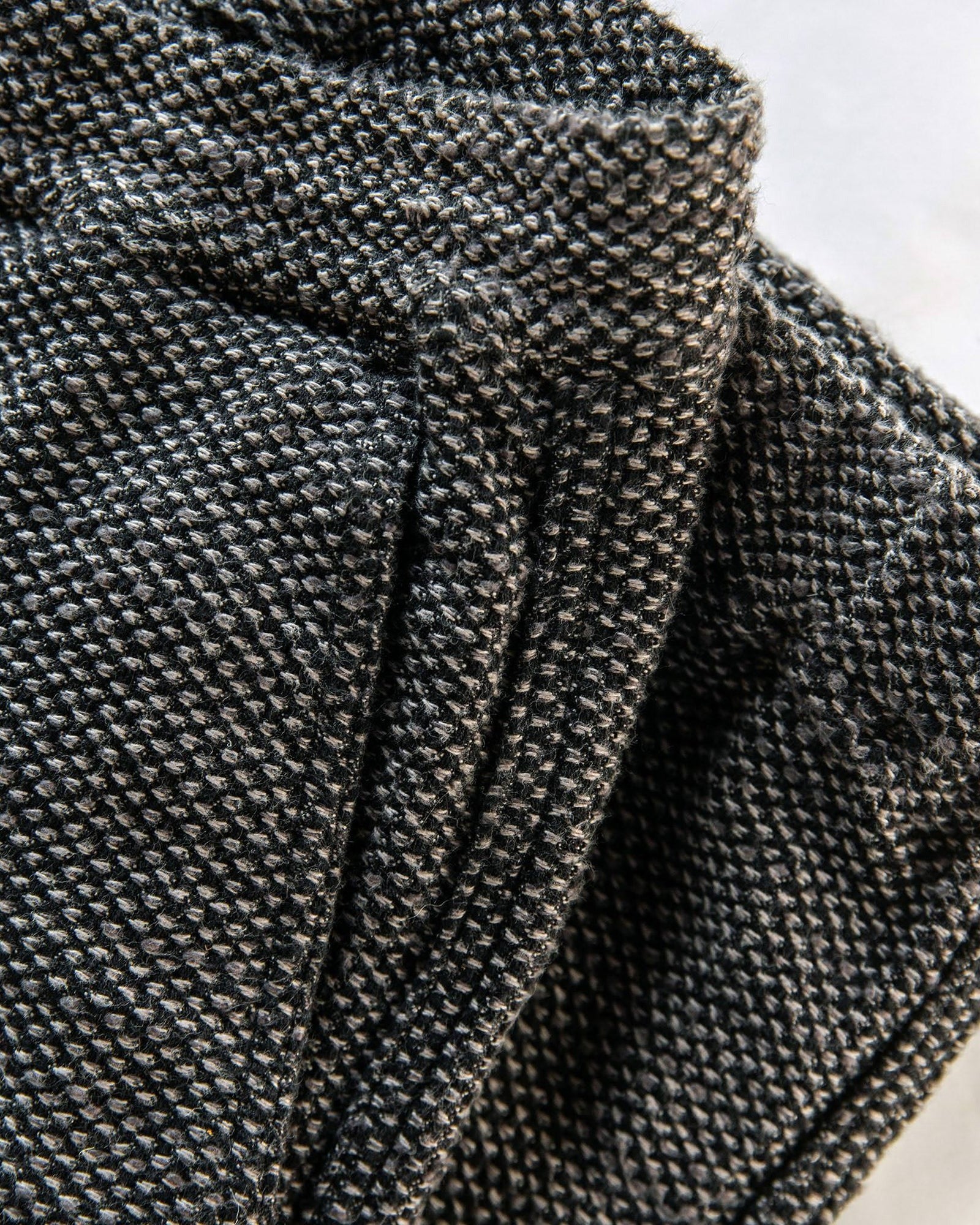 The Apres Pant Charcoal Sashiko