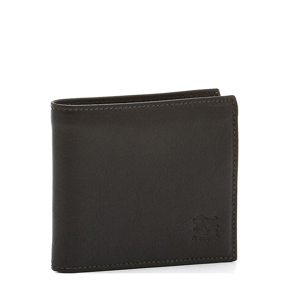 Bi Fold Wallet Classic Nero Bk116 Hardware BK116X