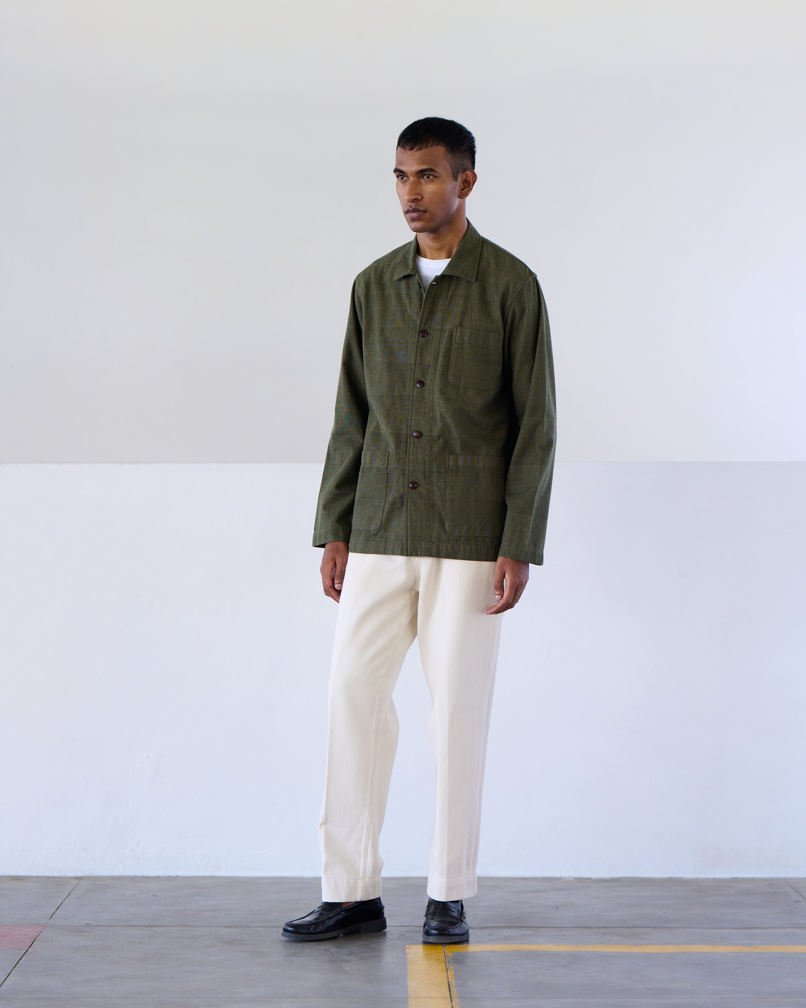 Shirt Jacket Olive