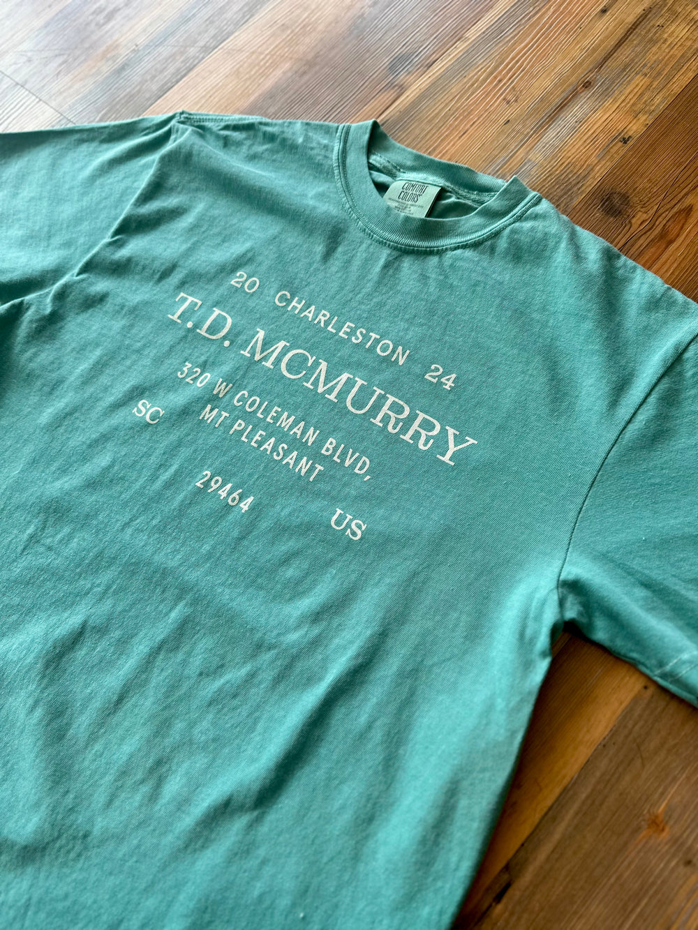 Location Tee Seafoam