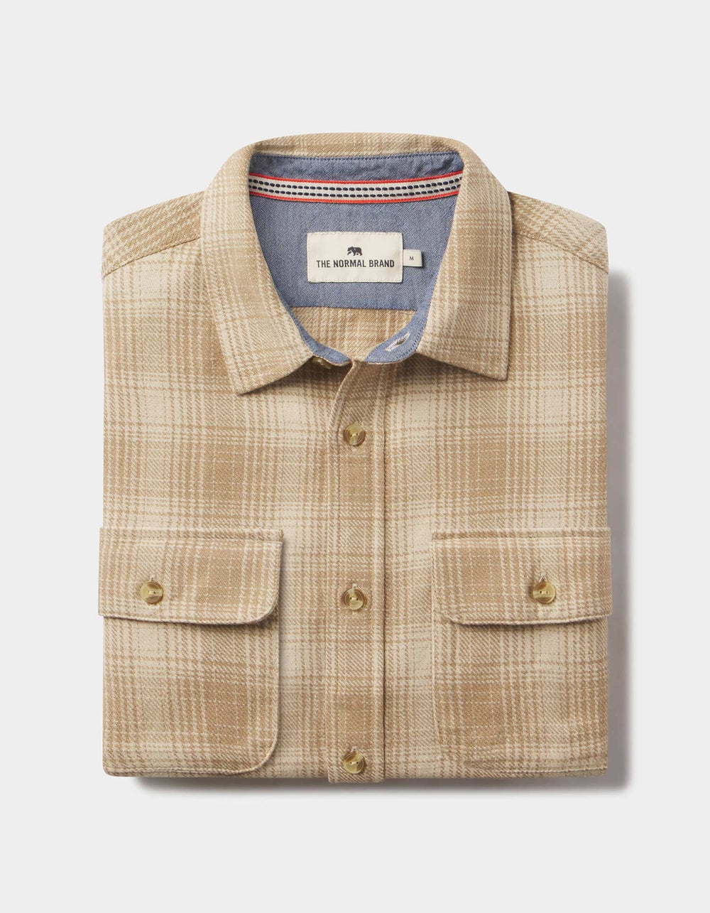 Mountain Overshirt Oak Plaid