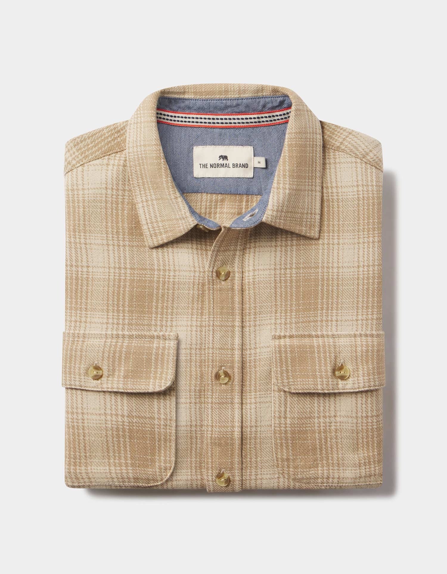 Mountain Overshirt Oak Plaid