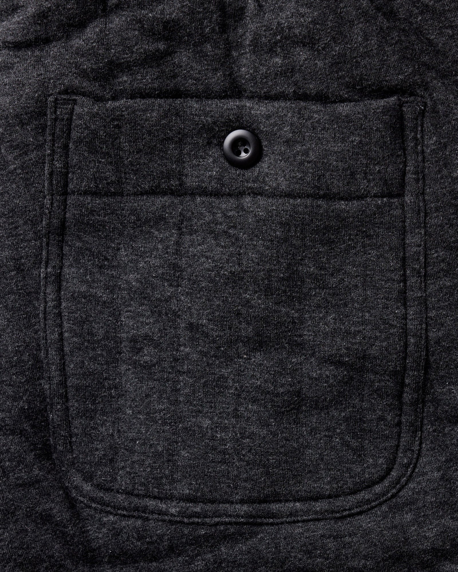 The Apres Pant Heather Coal Quilted Jersey