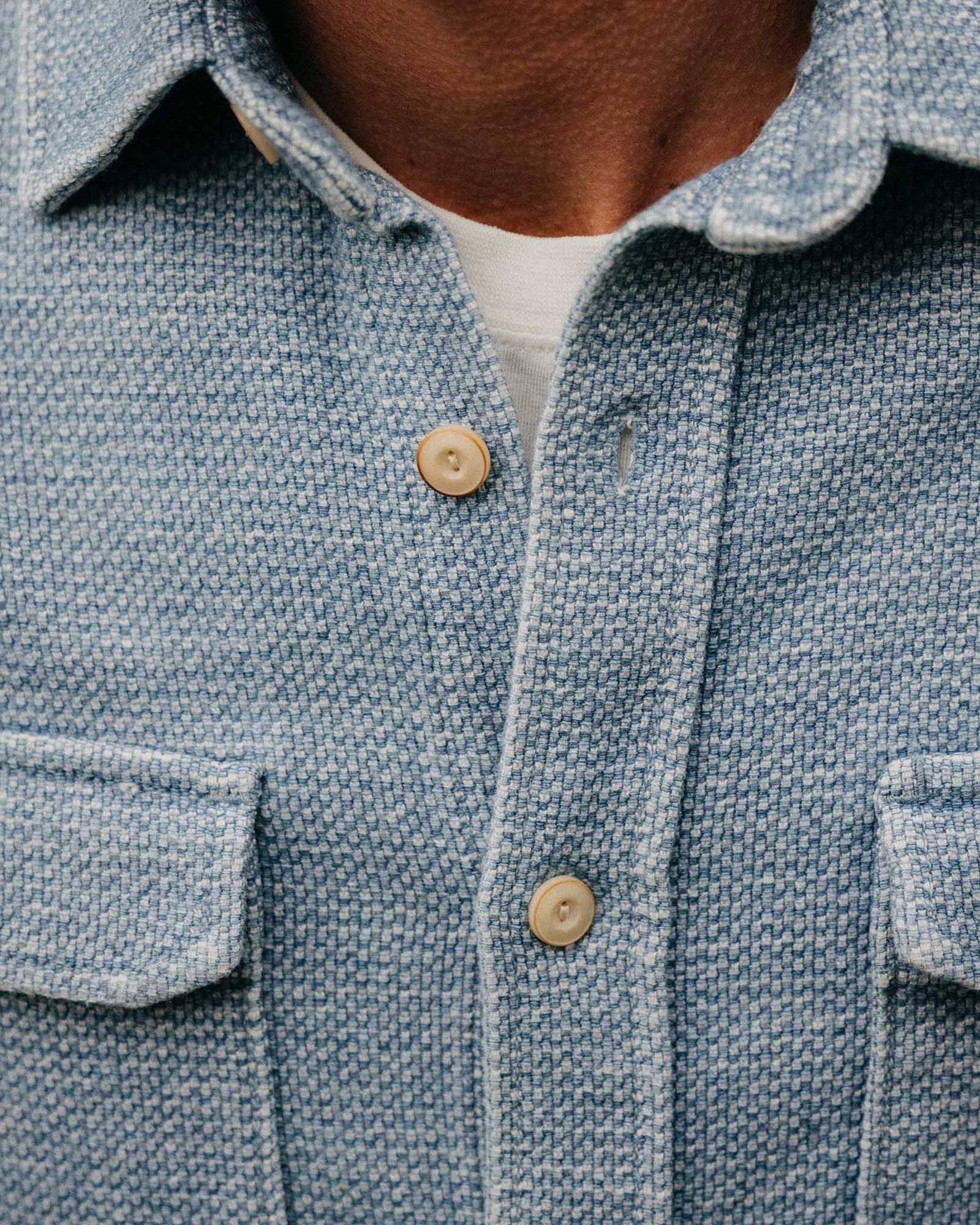 The Division Shirt Washed Indigo