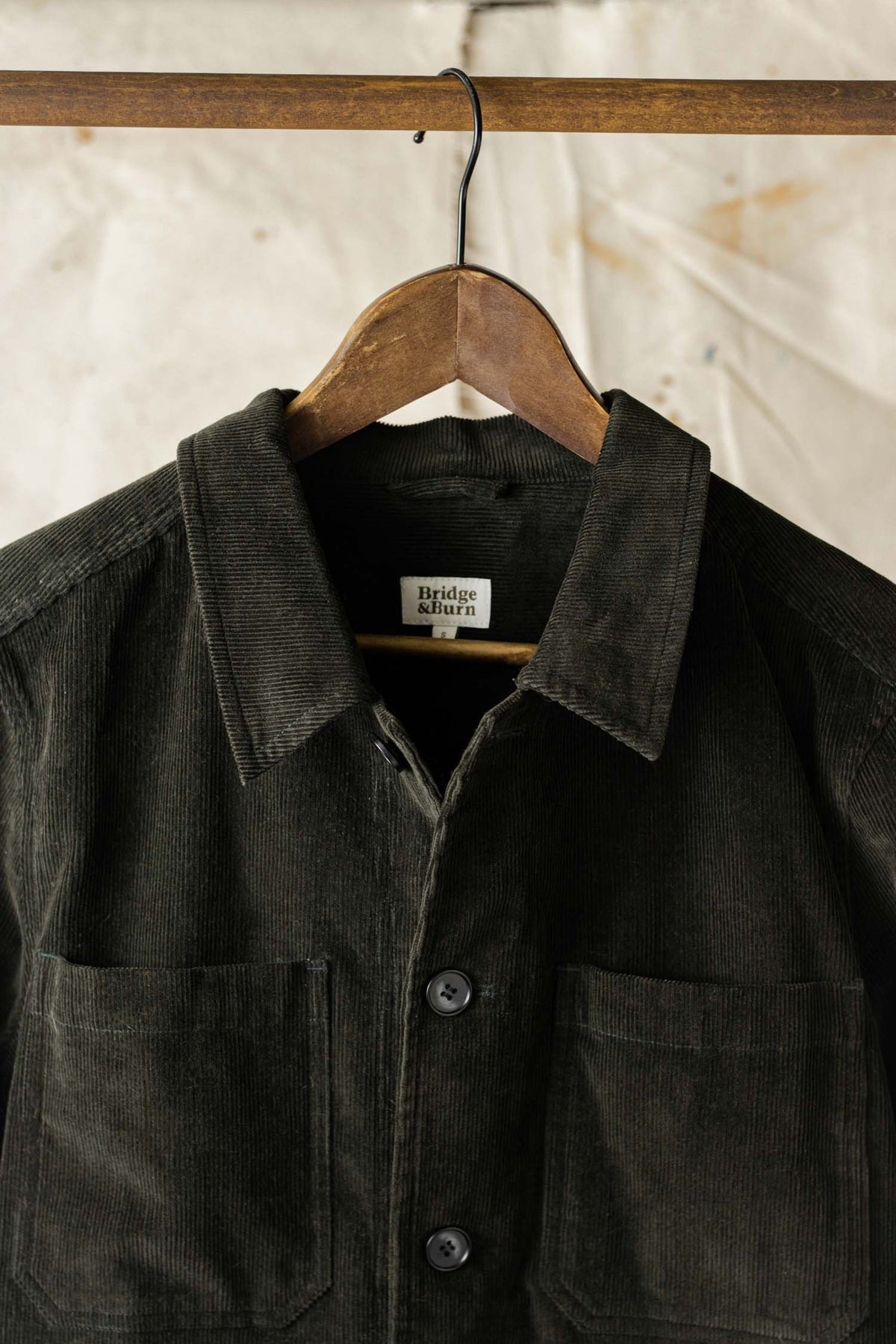 Banks Shirt Jacket Deep Pine Corduroy