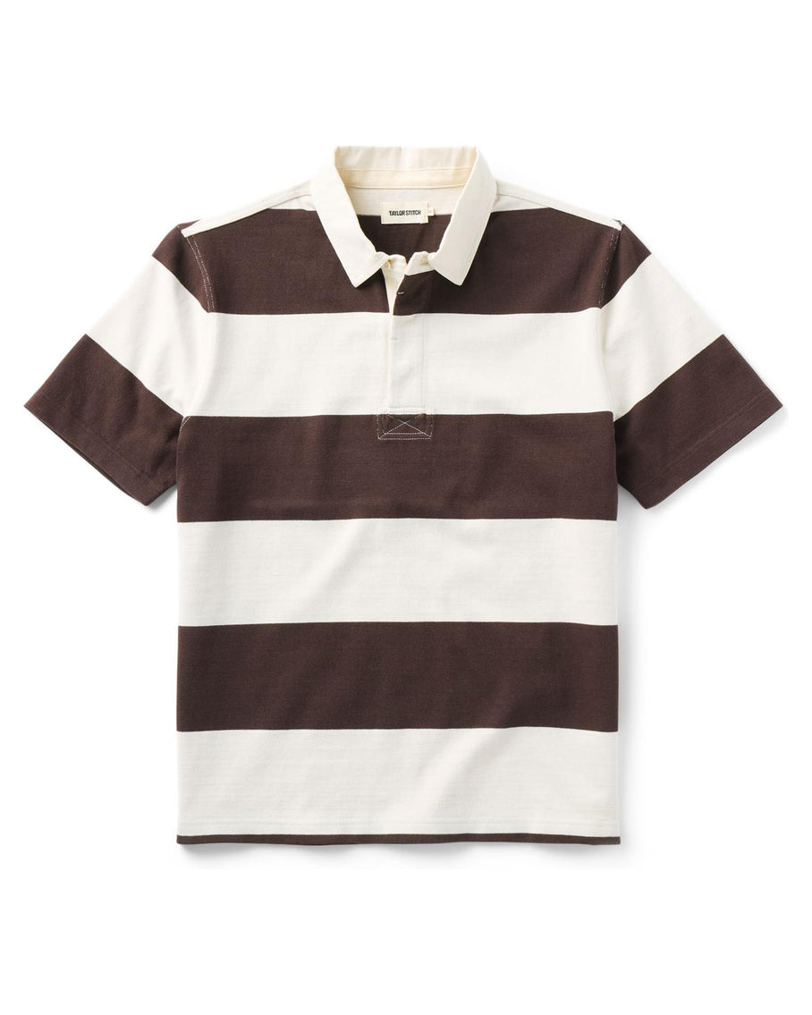The SS Rugby Shirt Port Stripe