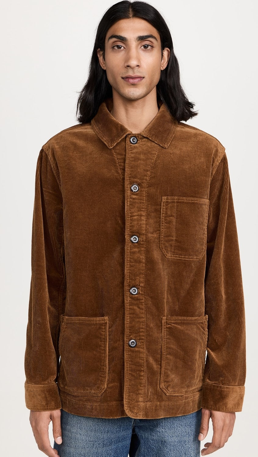 The Ojai Jacket Bourbon Corduroy