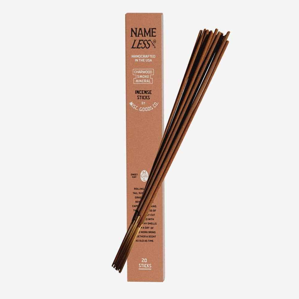 Nameless Earth Incense Sticks – Mineral, Smoke & Fig