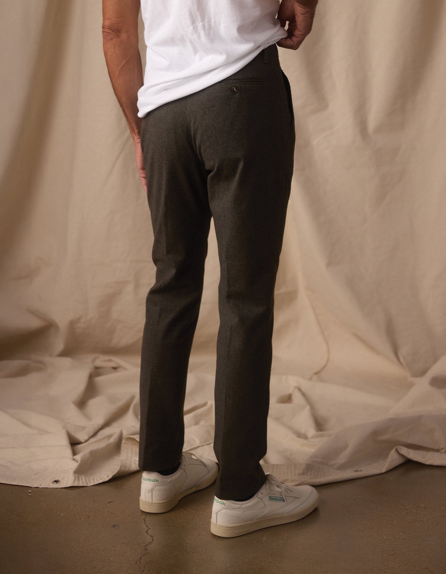 Normal Trouser Dark Olive