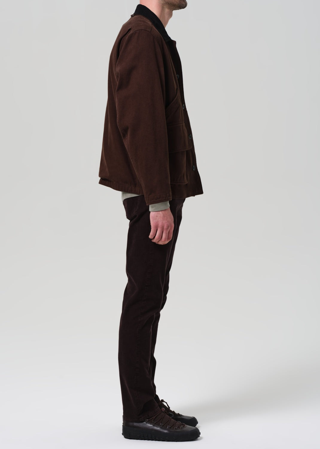 Gage in Corduroy Dark espresso