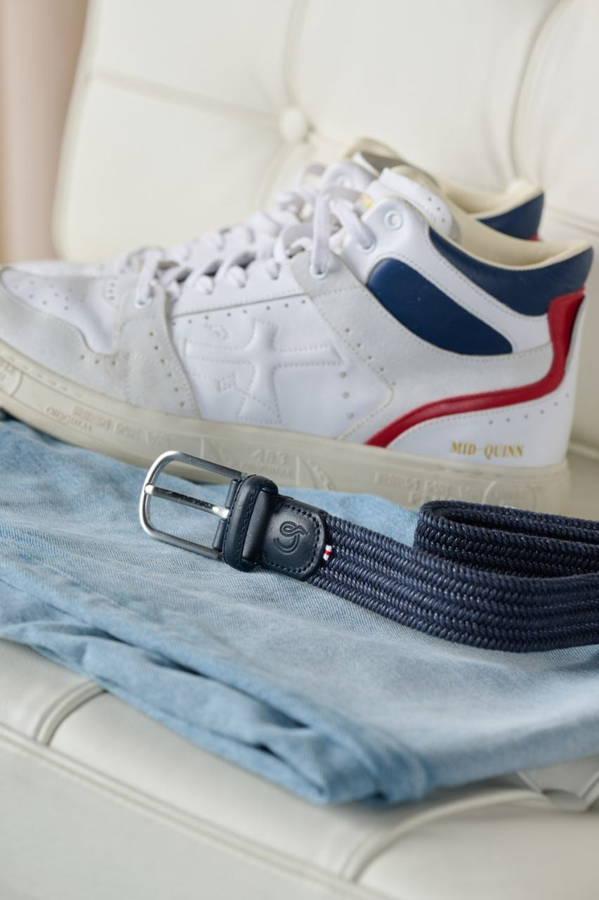 Waxed Cotton - Puglia Puglia (Dark Blue)