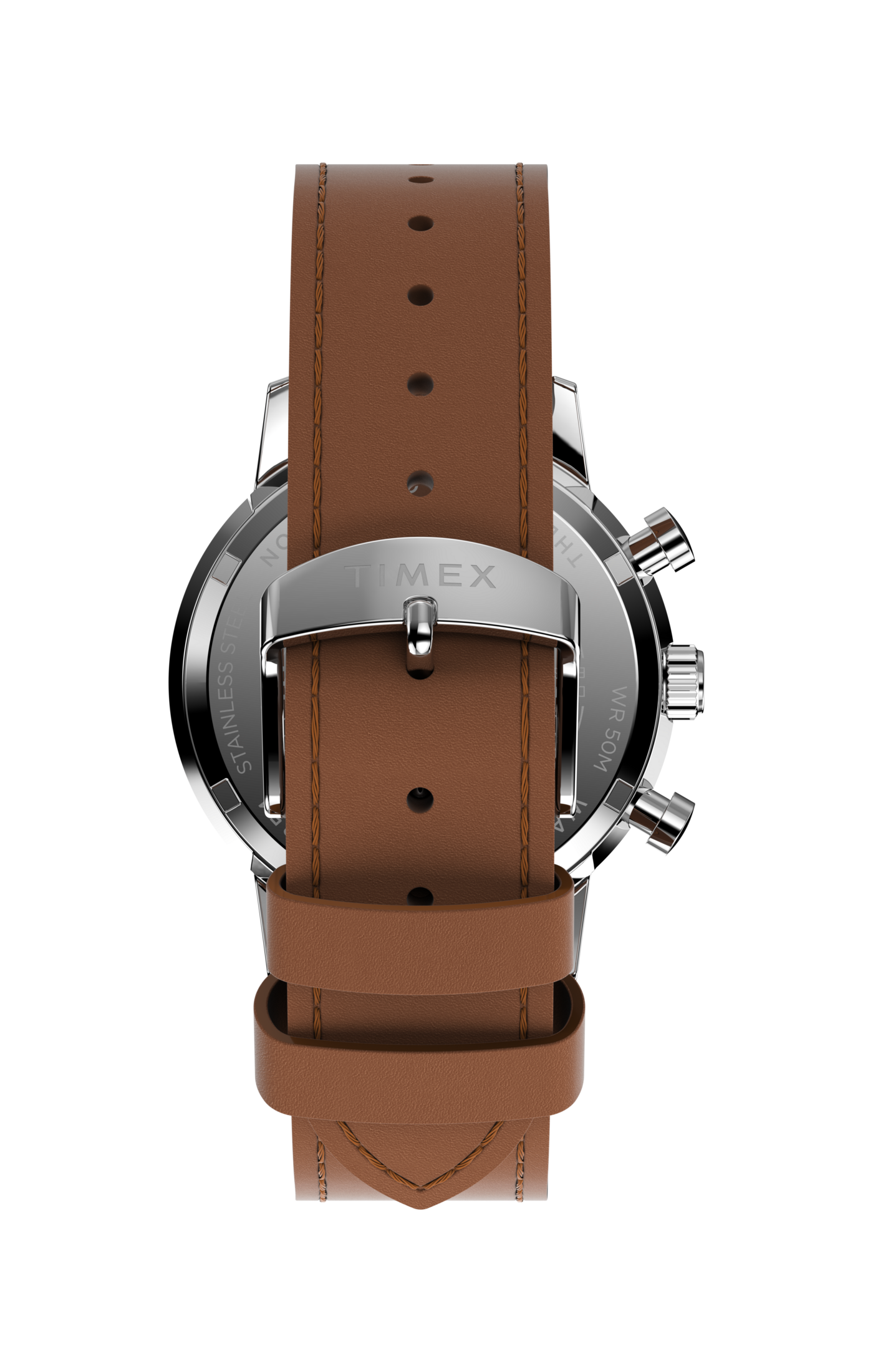 Marlin Chronograph Tachymeter - 40mm Leather Strap Watch