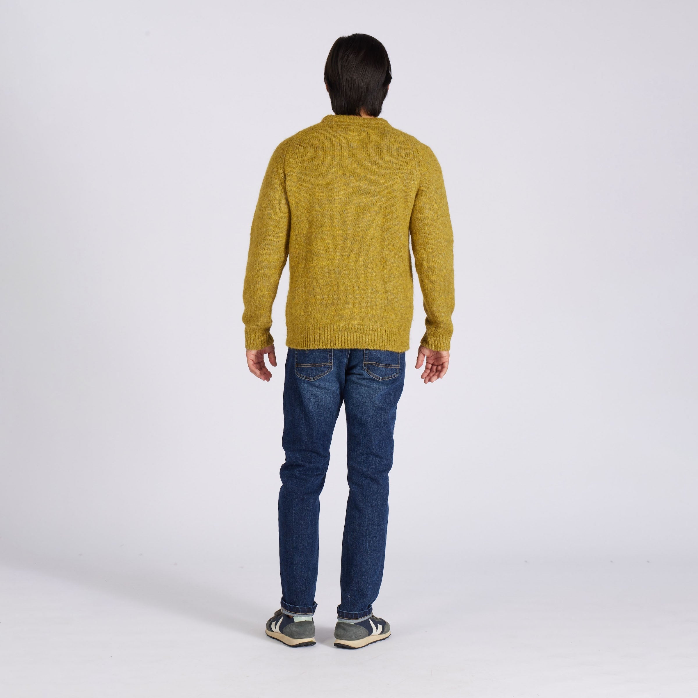 Collegiate Sweater Crew Mustard