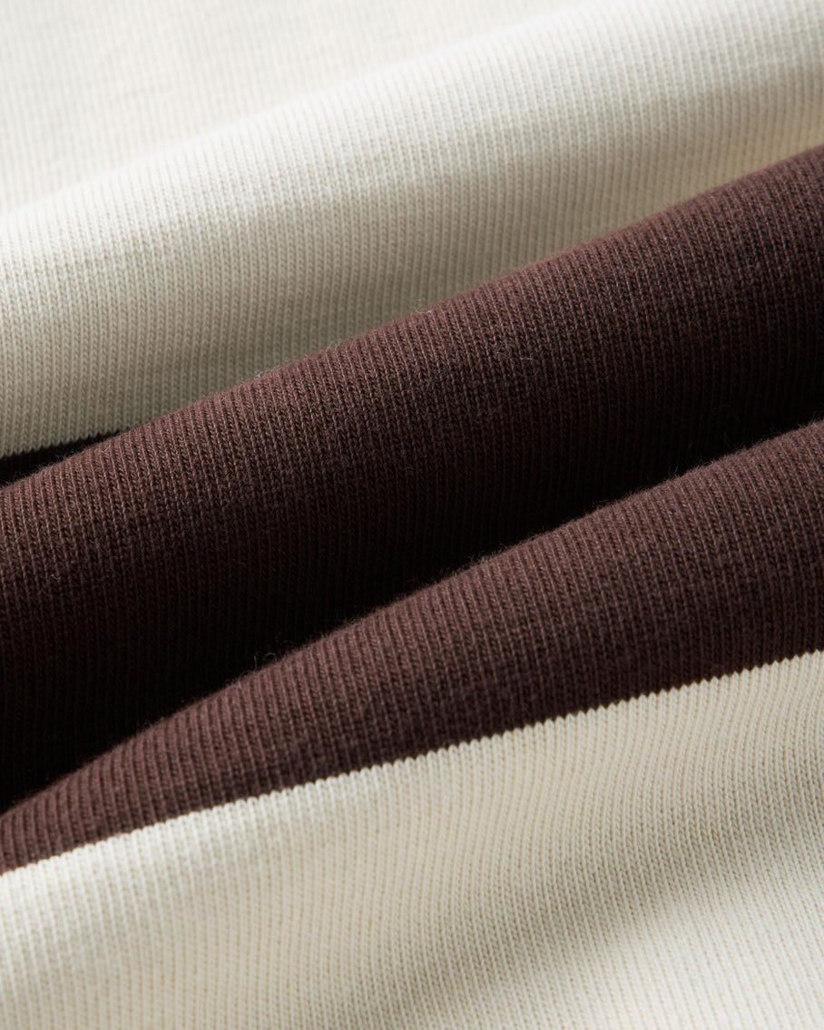 The SS Rugby Shirt Port Stripe