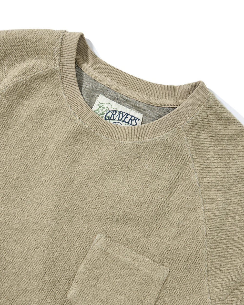 Dunlop Reverse Fleece Crew Neck Trench