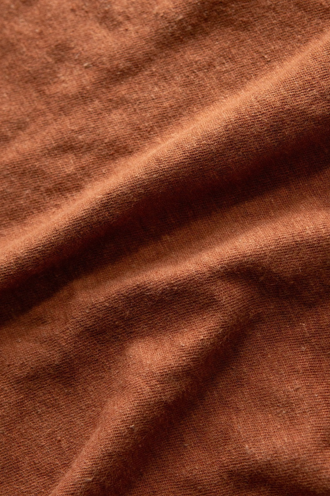 Organic Hemp Pocket Tee Burnt Umber