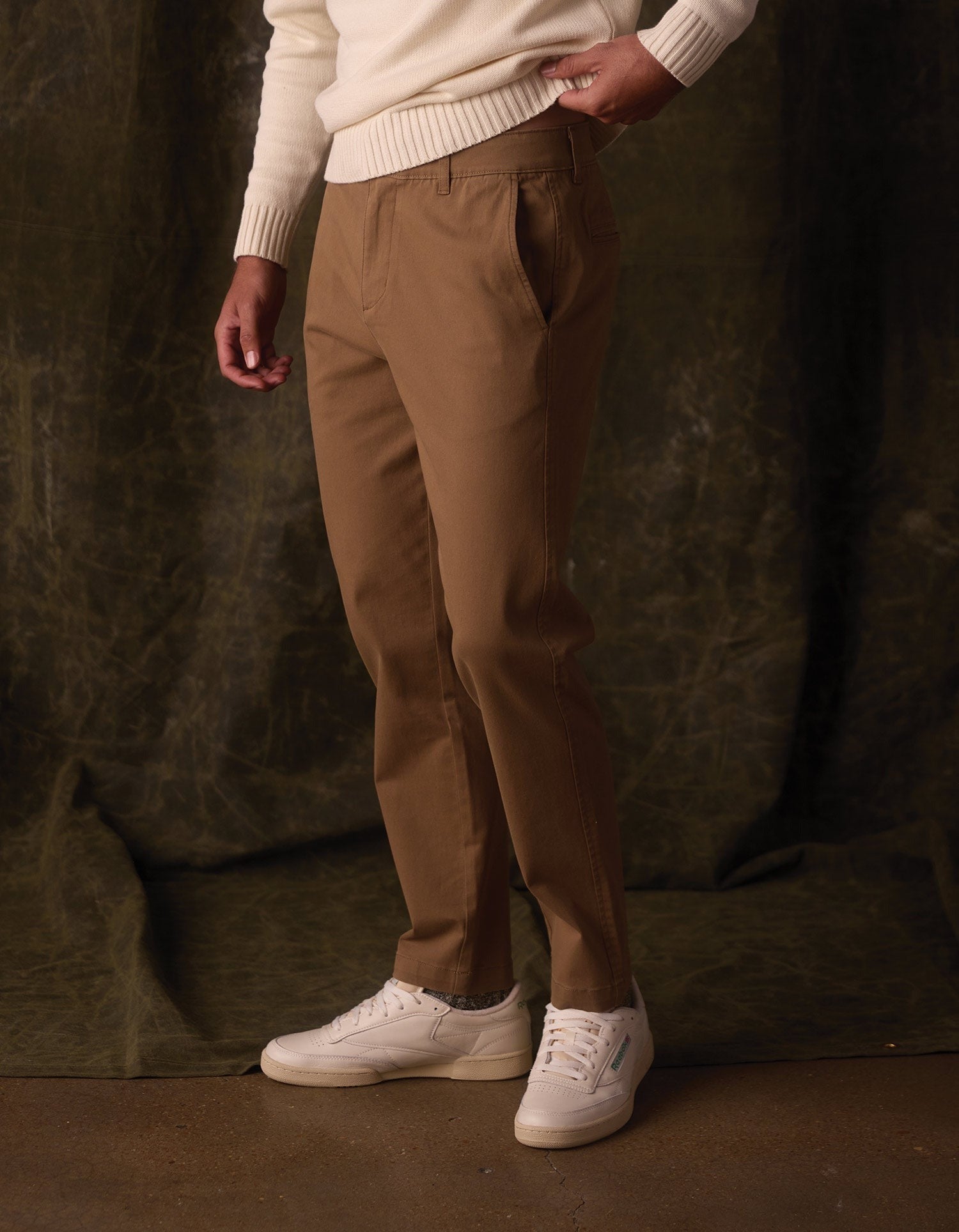 Normal Stretch Straight Chino Russet