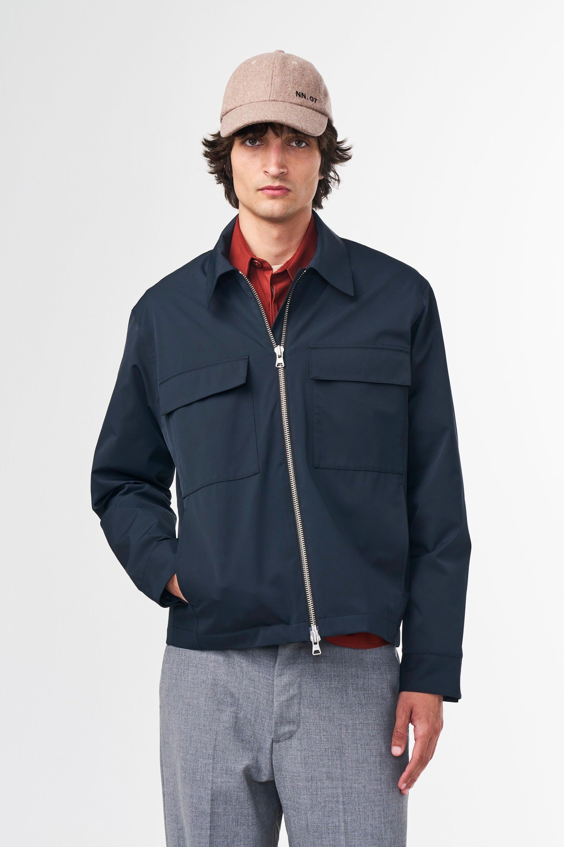 Alban Jacket 8240 Navy Blue