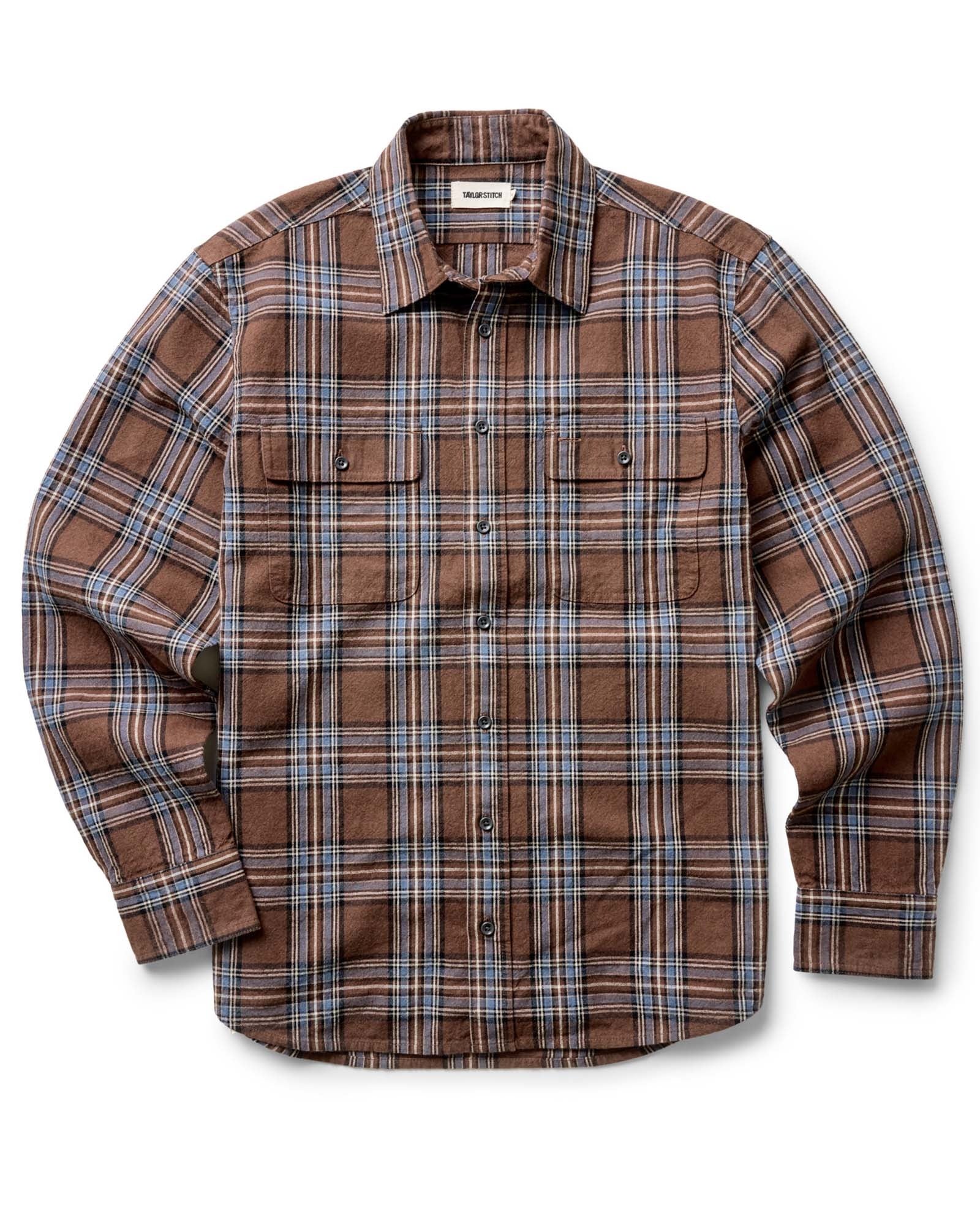The Craftsman Shirt Brick Plaid