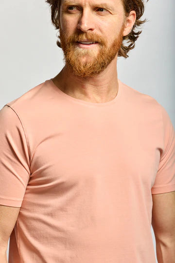 Crew Neck T-Shirt Rosewood