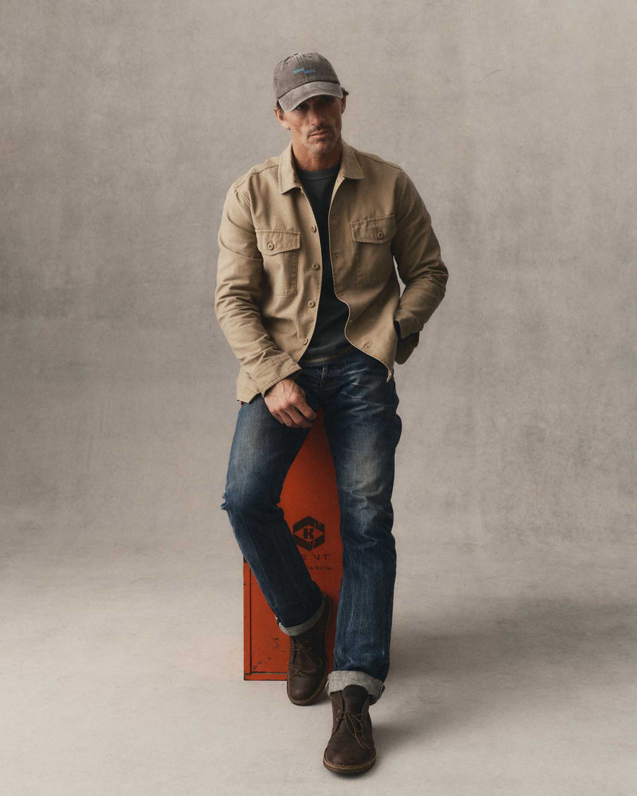 The Surplus Shirt Field Khaki Reverse Santeen