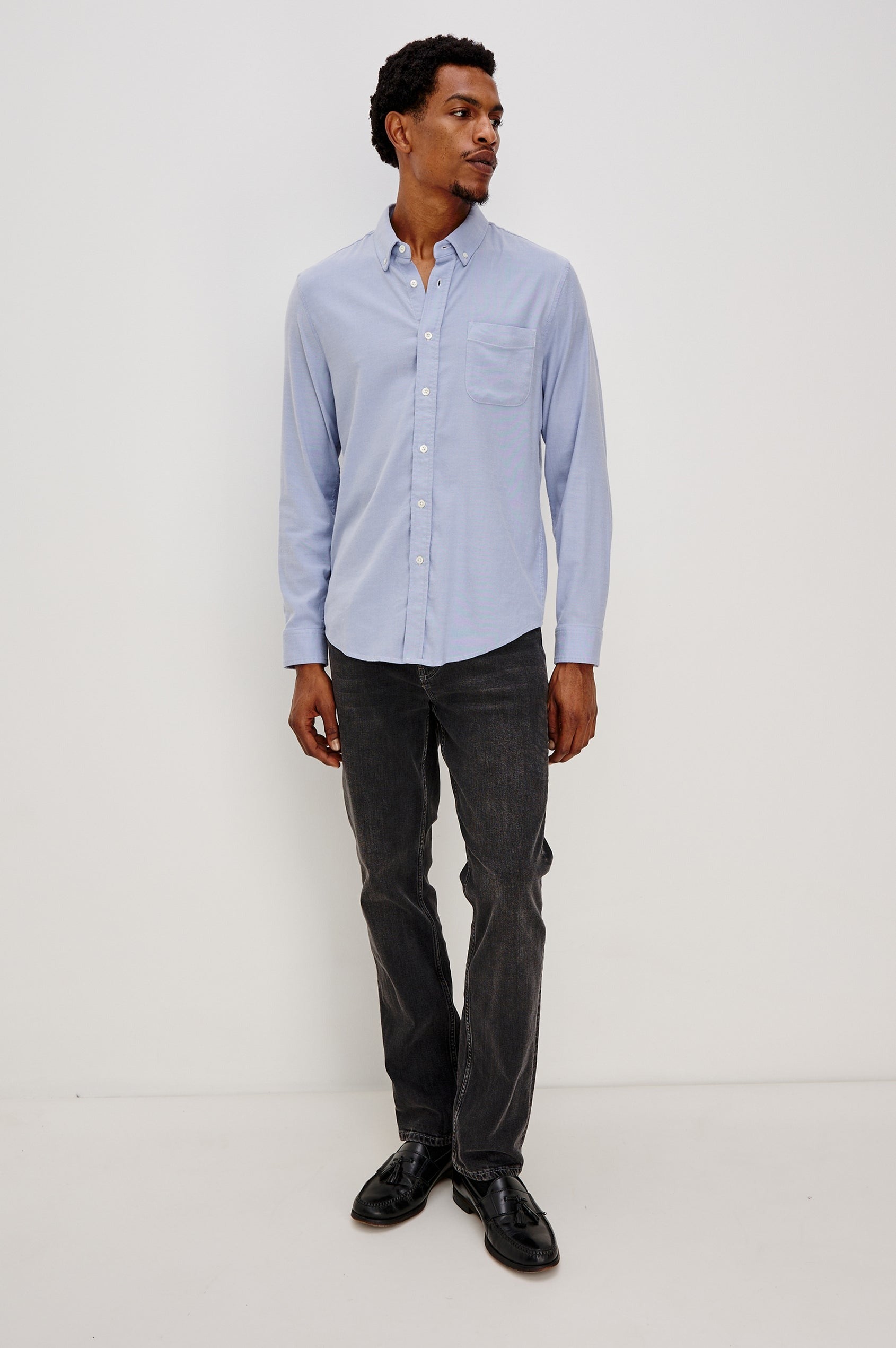 Vance Blue Oxford