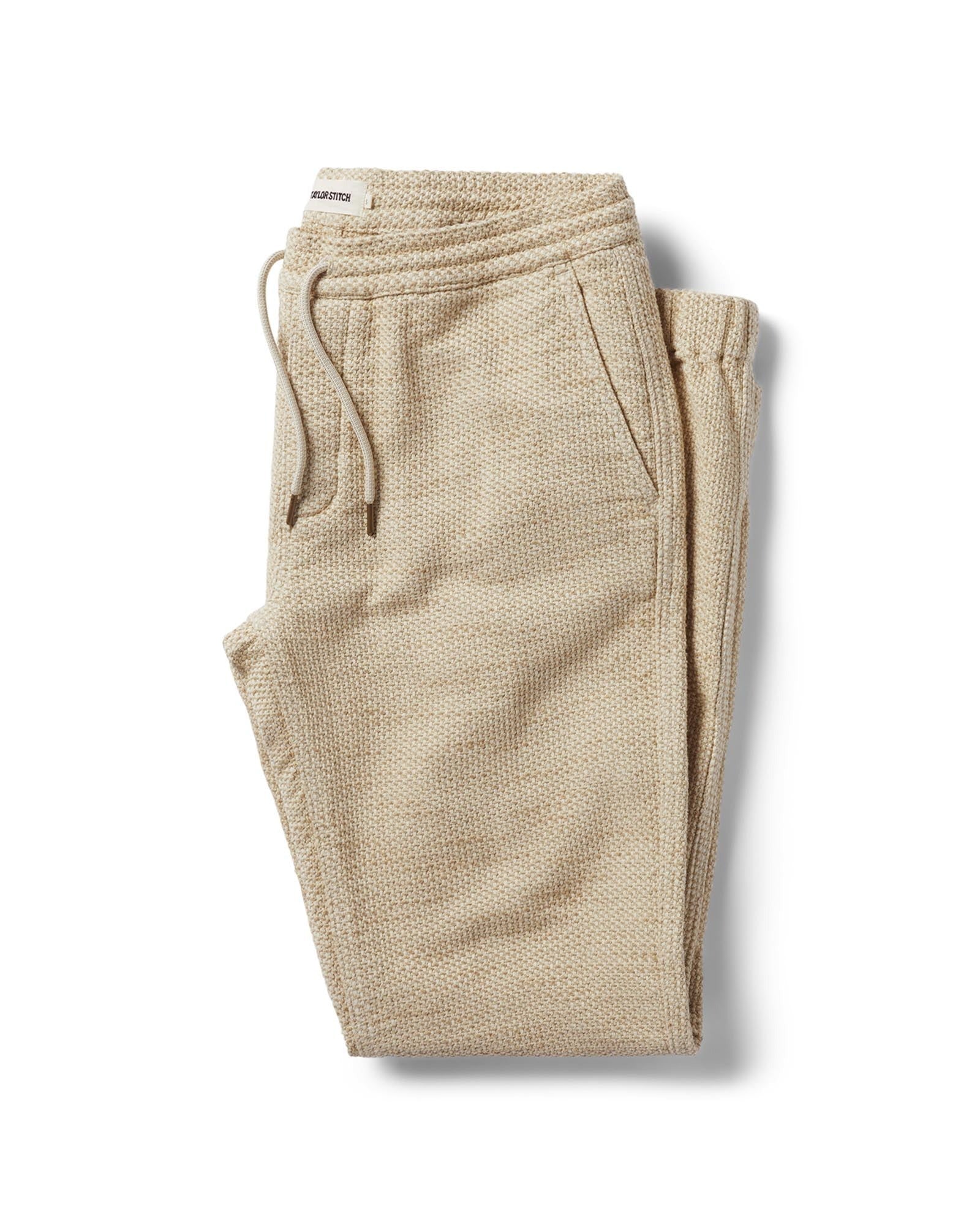 The Apres Pant Natural Sashiko