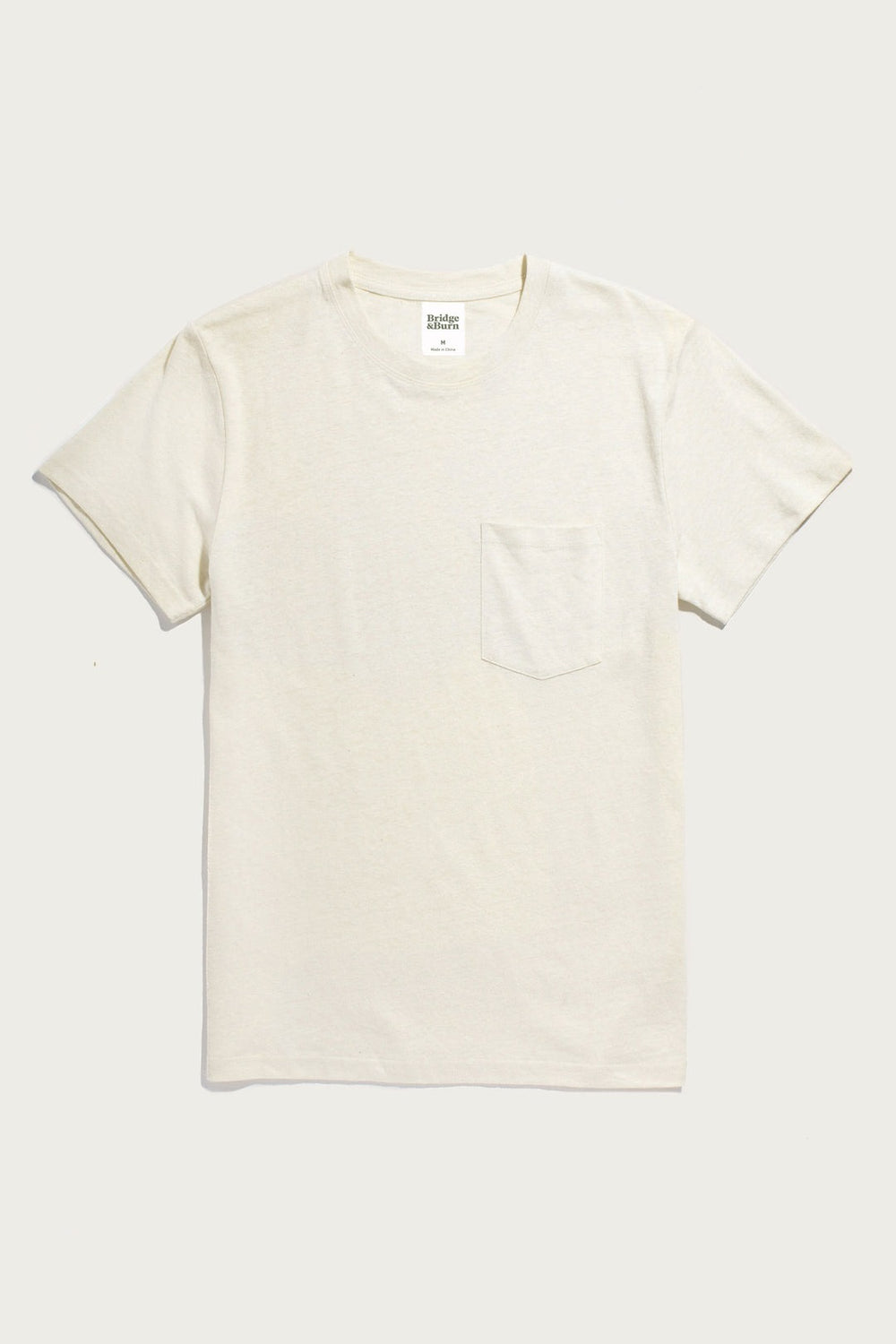 Organic Hemp Pocket Tee Ivory