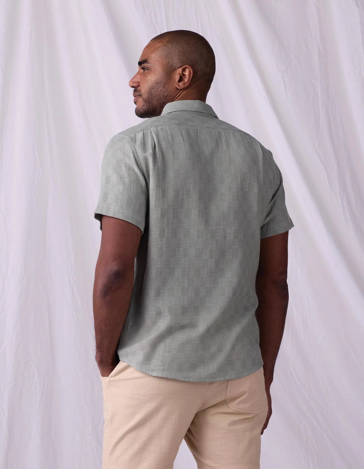 Freshwater Button Up Shirt Juniper Check