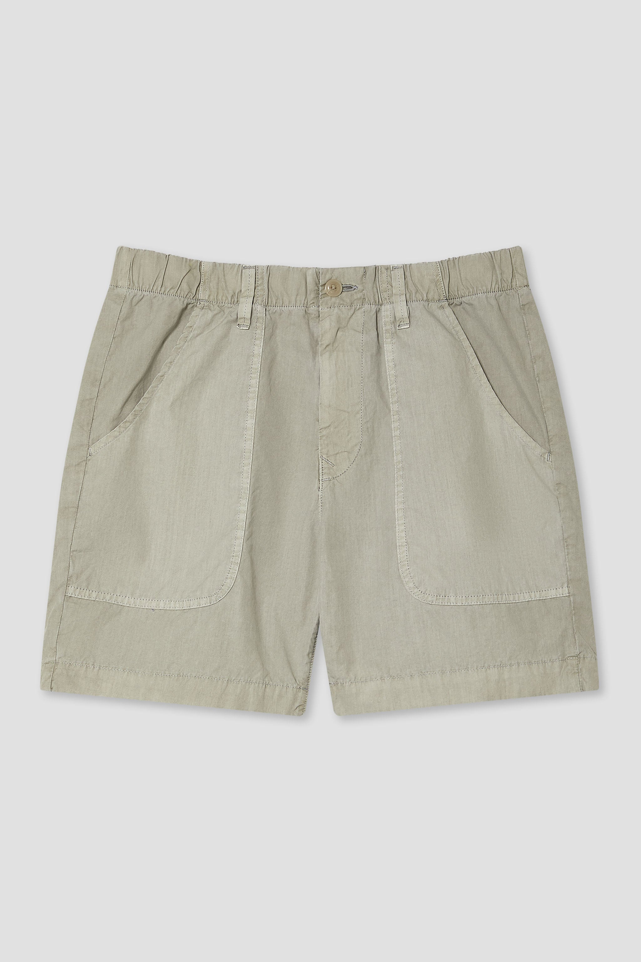Poplin Sport Short Khaki