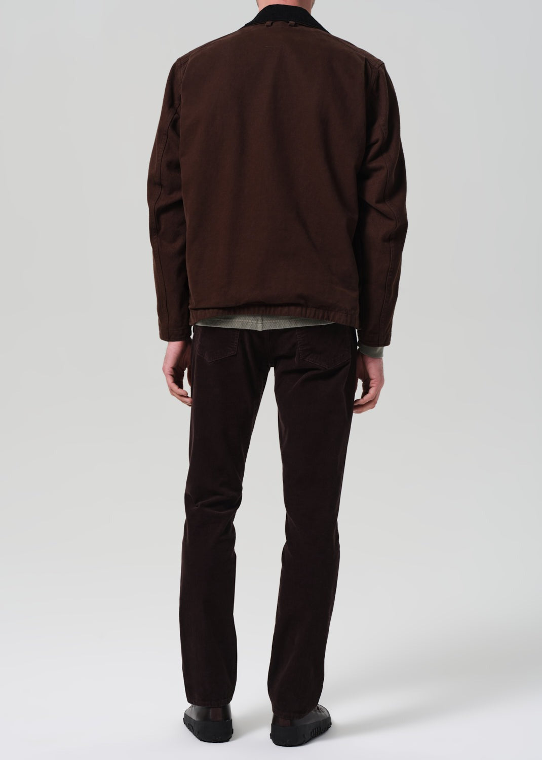 Gage in Corduroy Dark espresso