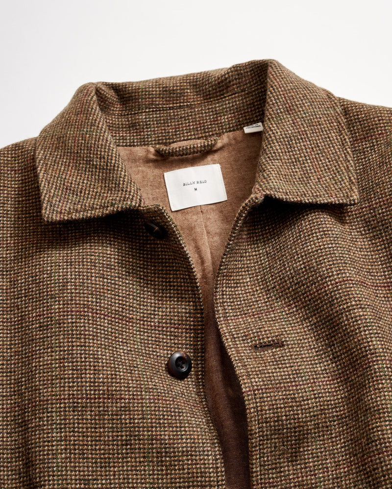 Bennet Overcoat Brown Multi