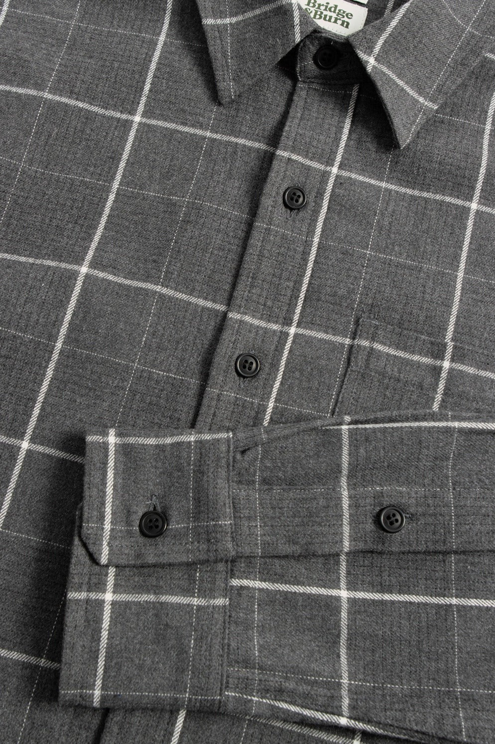 Larson Shirt Shadow Twill Windowpane