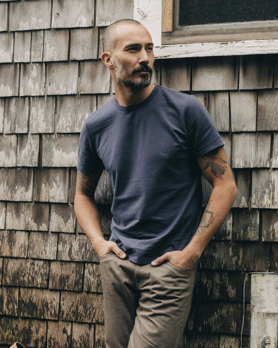 The Organic Cotton Tee Navy