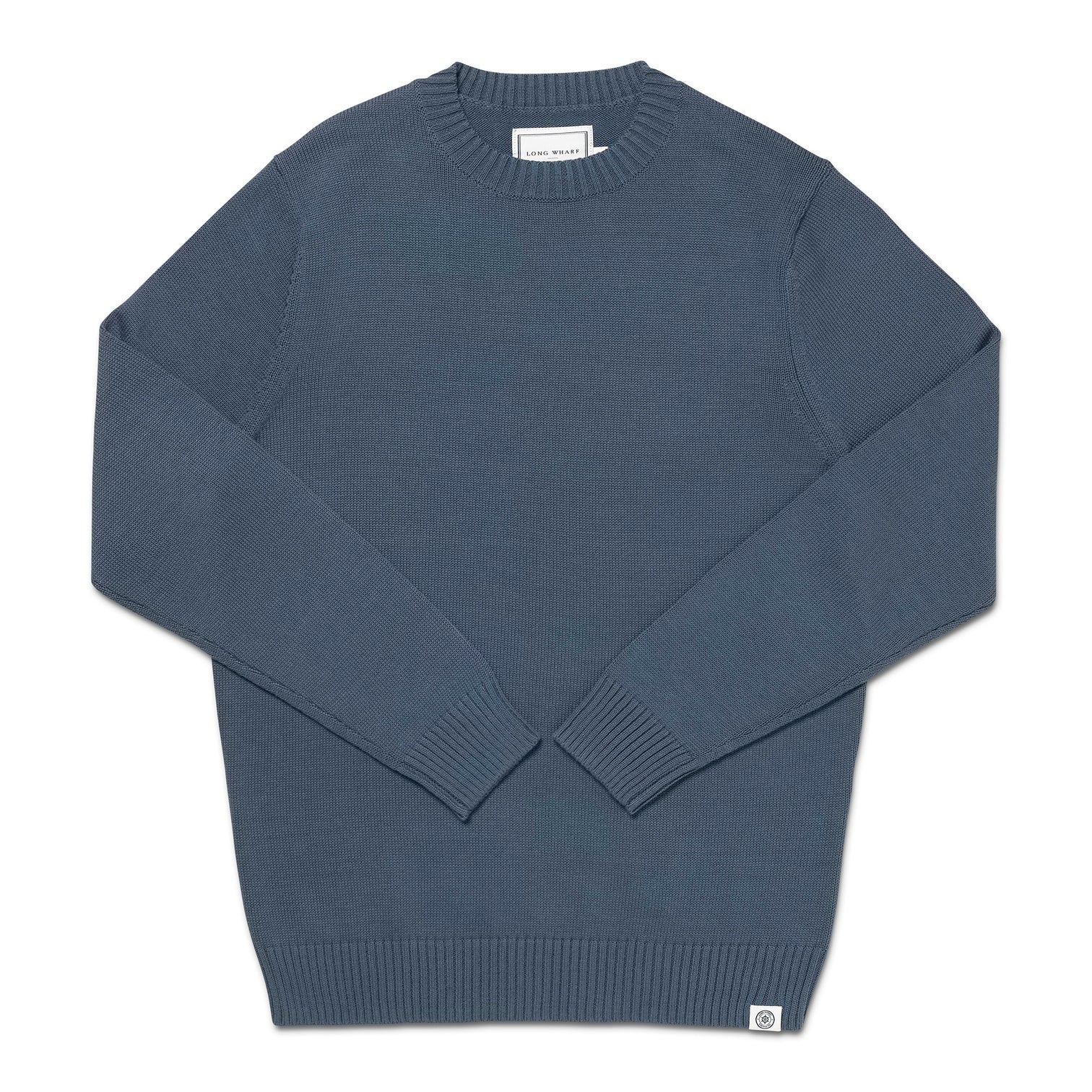 Jersey Stitch Crew Marine
