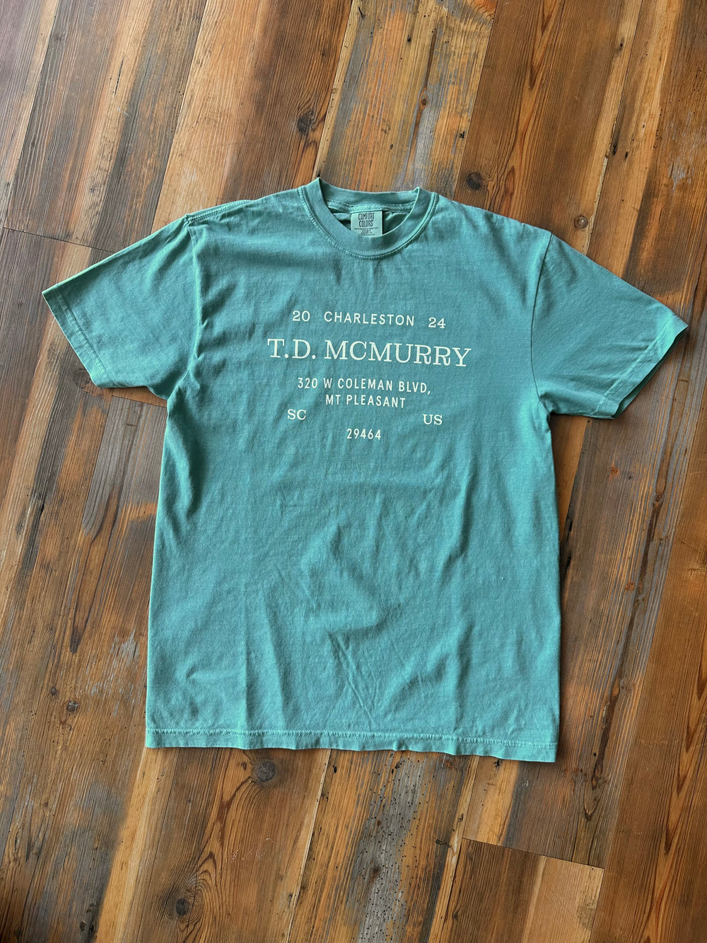 Location Tee Seafoam