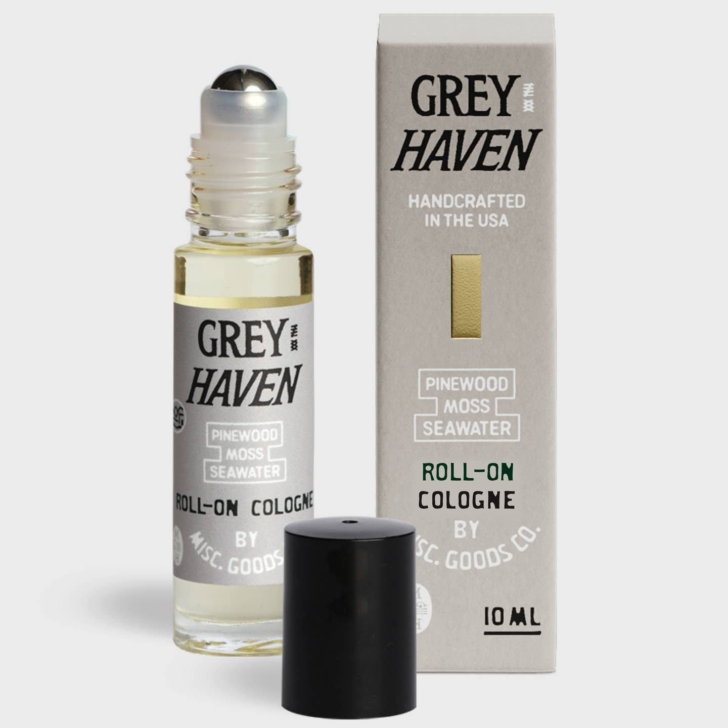 Greyhaven Roll-On Cologne-Ocean Air, Pine & Moss