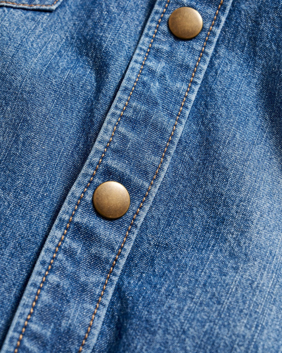 Shoals Denim Shirt Light Indigo