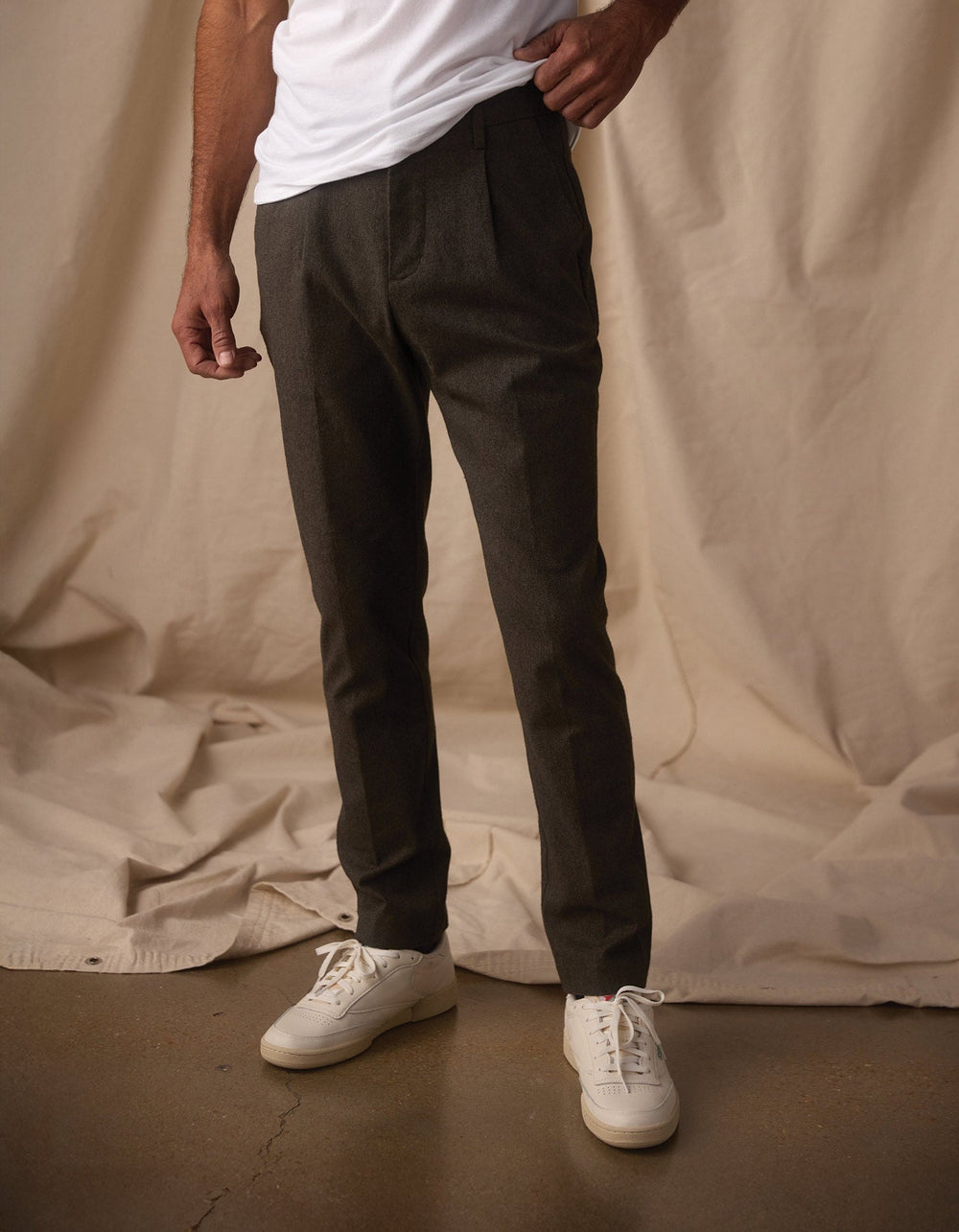 Normal Trouser Dark Olive