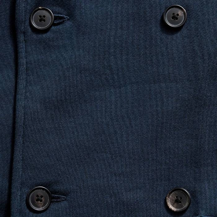 John Shawl Cardigan Carbon Blue