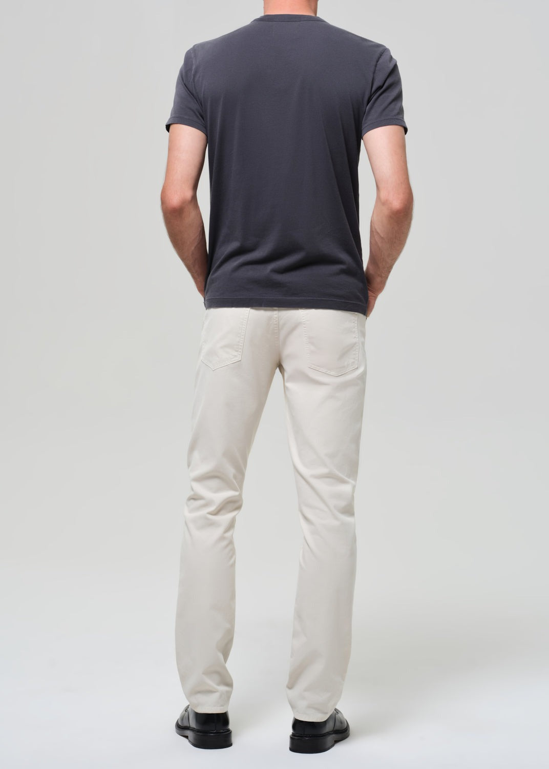 Gage in Italian Canvas Almond (Lt Beige)