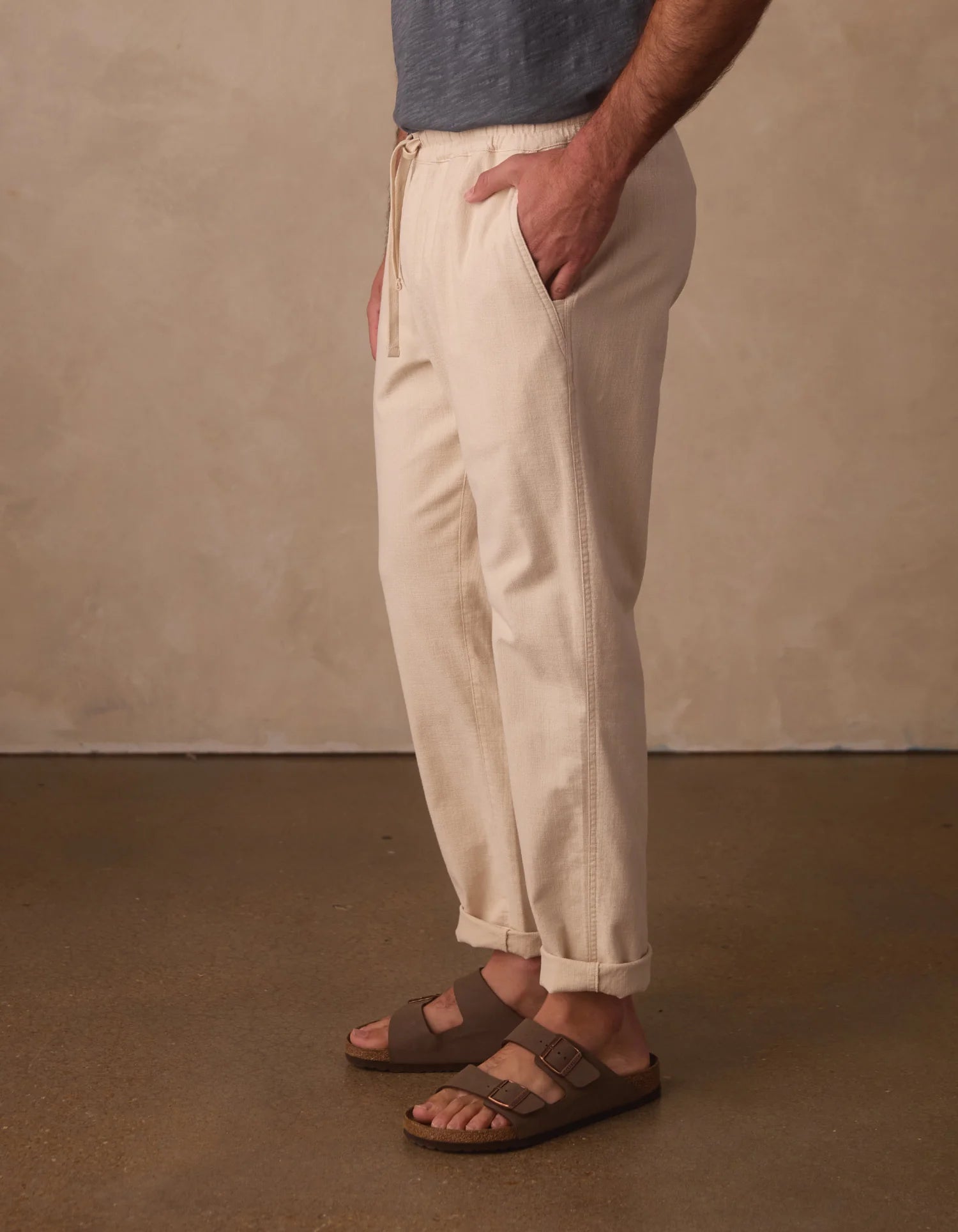 Texstretch Summer Pant Light Khaki