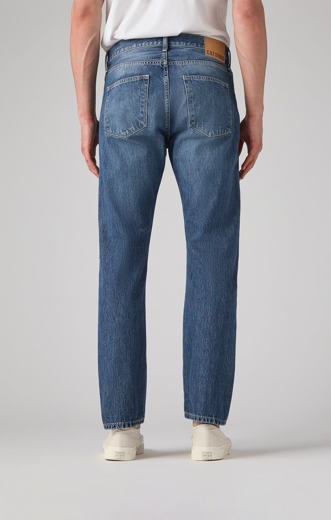 M8 Straight Fit 11oz Light Denim Authentic Aged