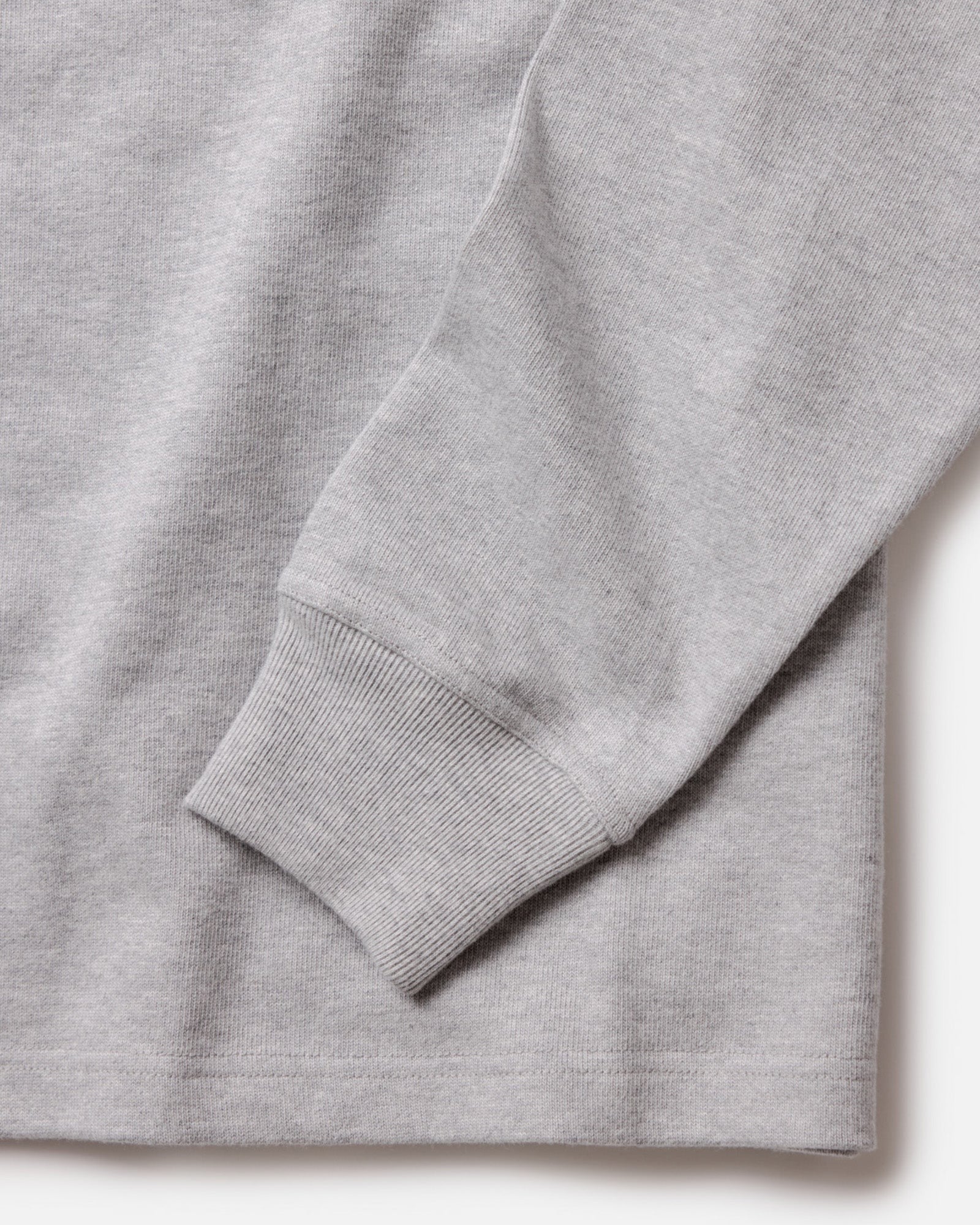 The Rugby Shirt Heather Grey
