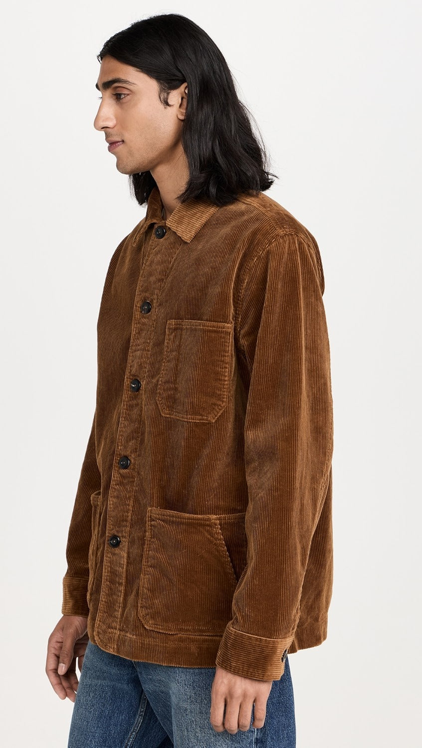 The Ojai Jacket Bourbon Corduroy