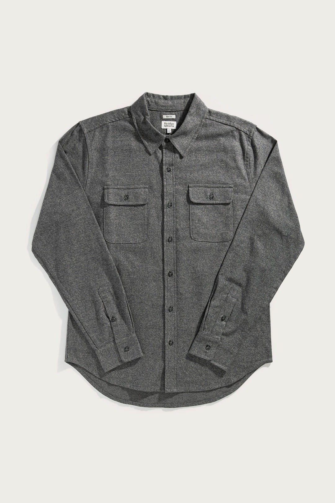 Cole Slim Shirt Stone