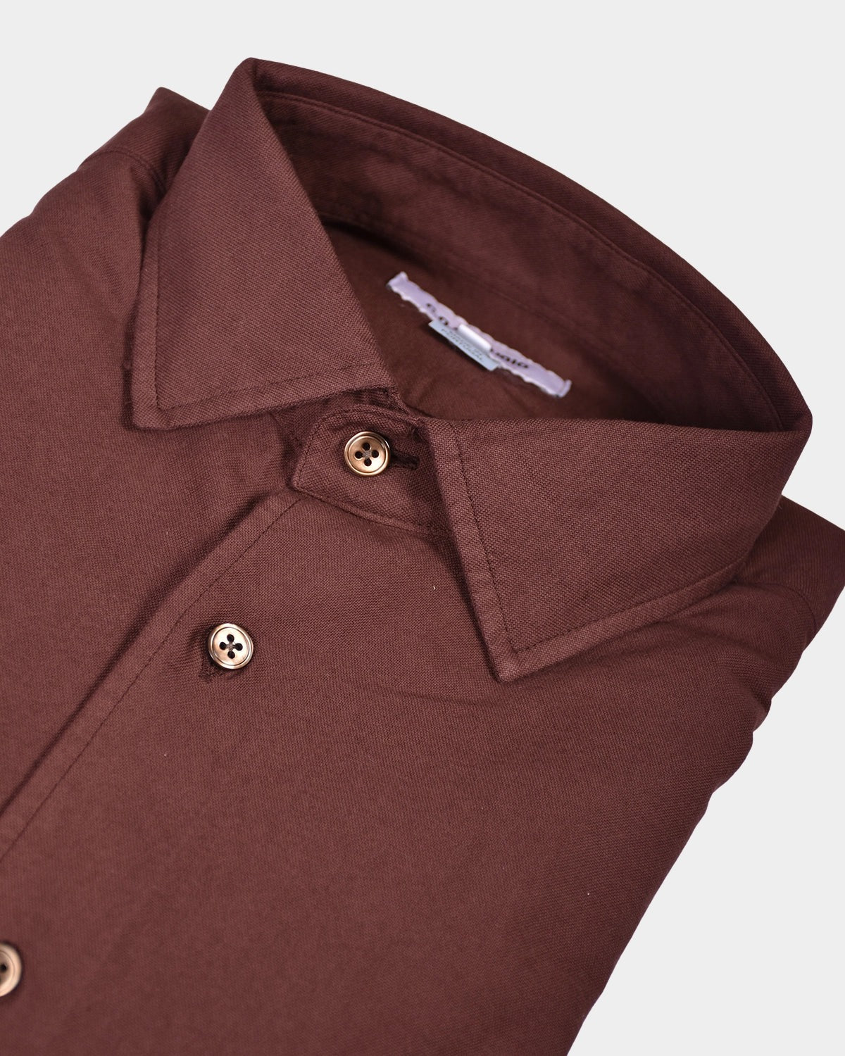Standard Shirt Oxford Garment Dyed Rosso