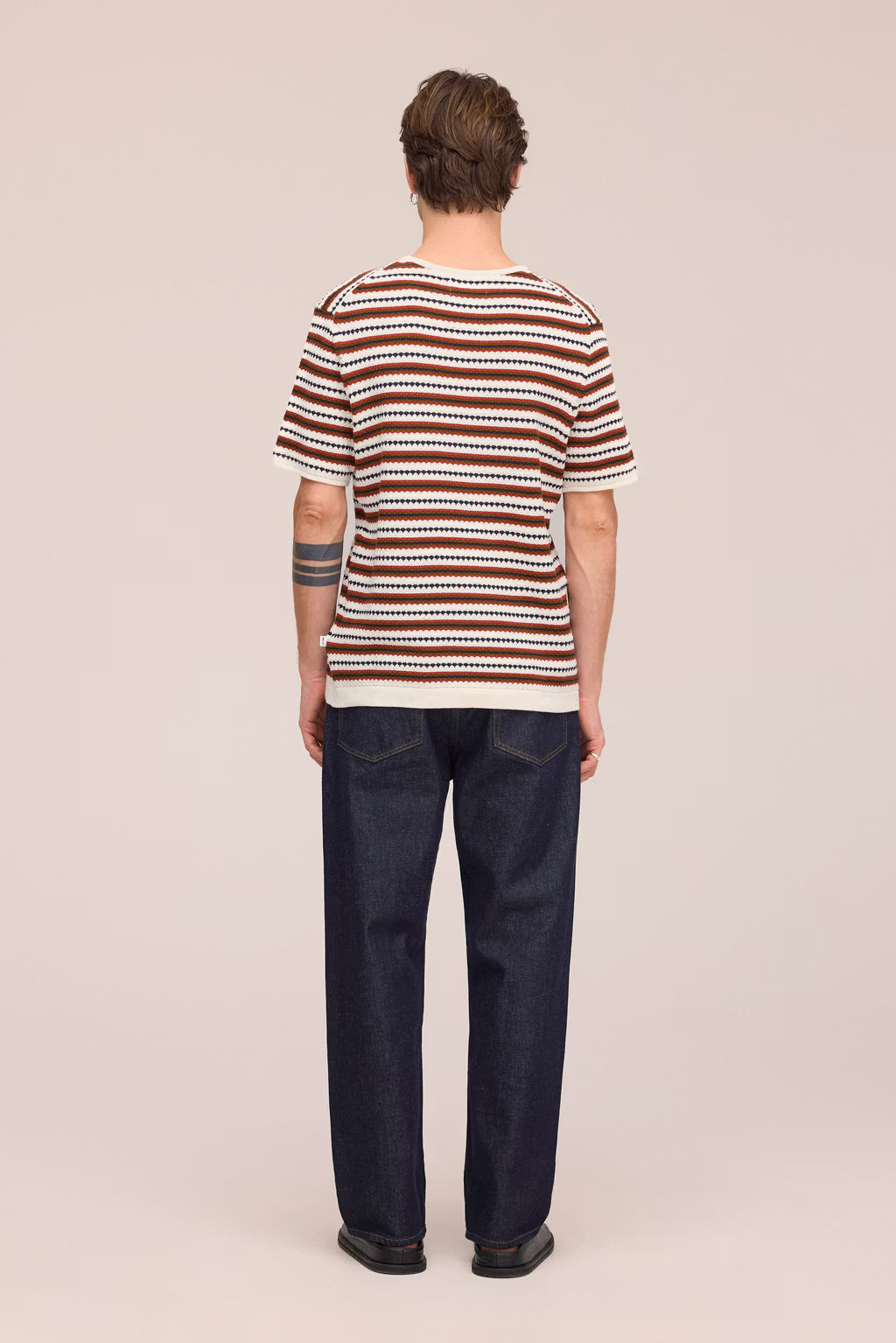 Bari T-Shirt Ivory Multi