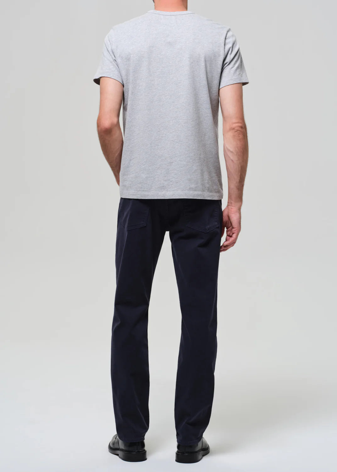 Elijah in Stretch Linen Navy